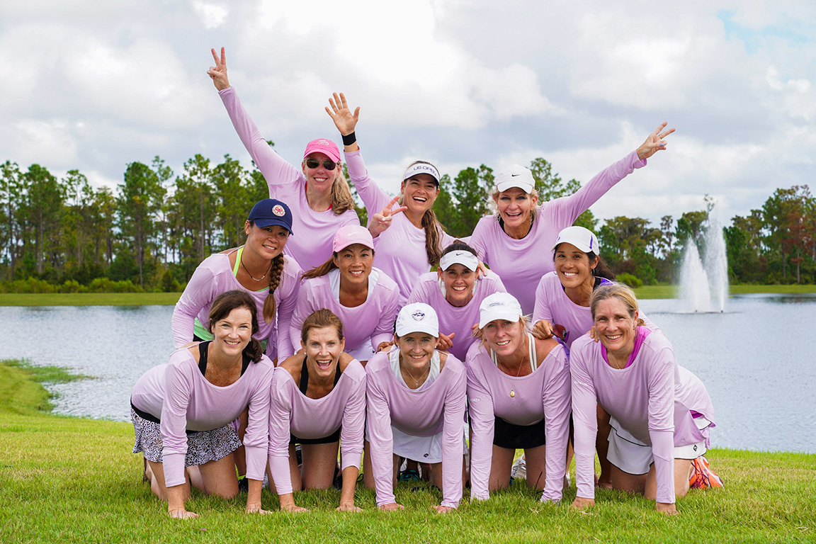 rrc women pyramid tennis players